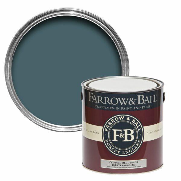 pot de peinture coppice blue farrow and ball