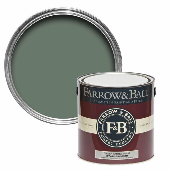 peinture farrow and ball green smoke vert fumé