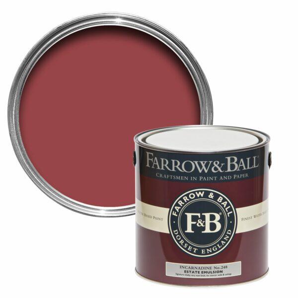 peinture farrow and ball incarnadine rouge cramoisi