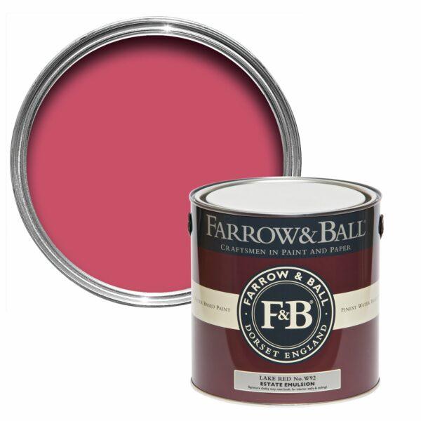 peinture farrow and ball lake red