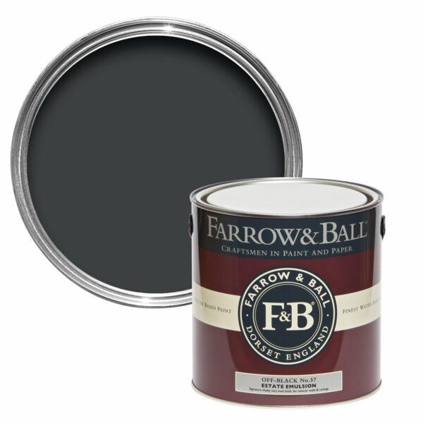 peinture farrow and ball off black