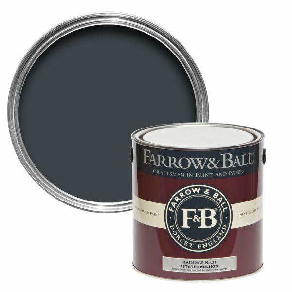 peinture farrow and ball railings