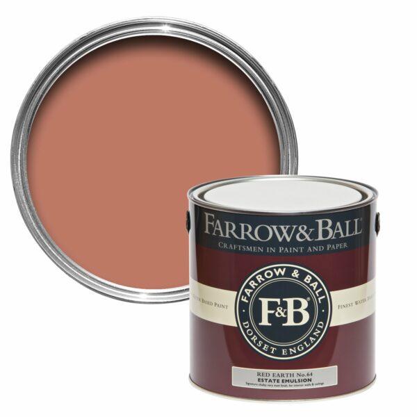 peinture farrow and ball red earth terre cuite