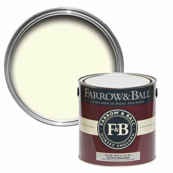 peinture farrow and ball snow white