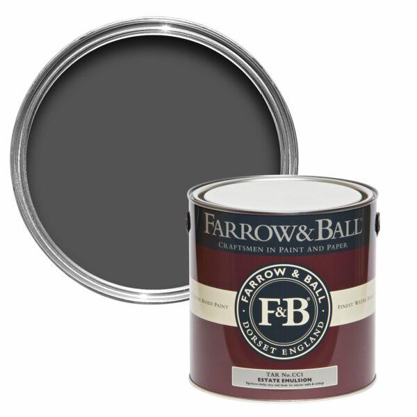 peinture farrow and ball tar noir doux