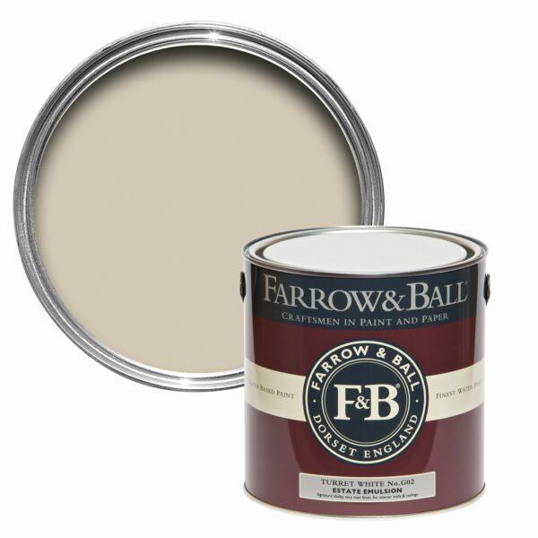 peinture turret white farrow and ball